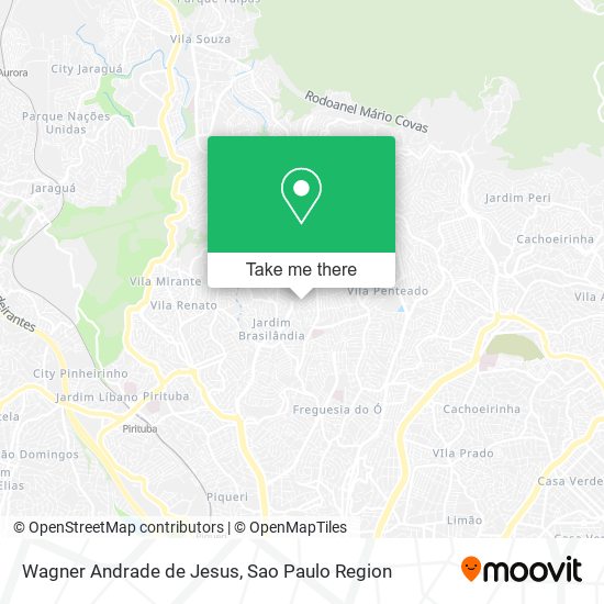 Mapa Wagner Andrade de Jesus