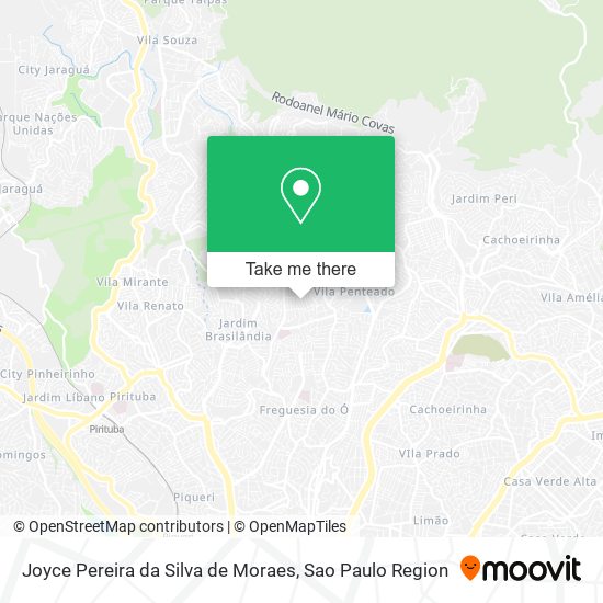 Mapa Joyce Pereira da Silva de Moraes