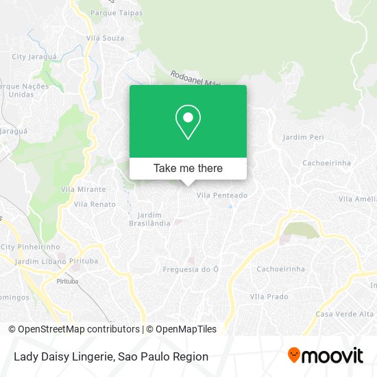 Mapa Lady Daisy Lingerie