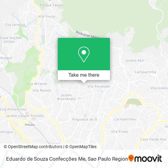 Eduardo de Souza Confecções Me map