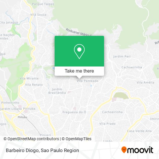 Barbeiro Diogo map