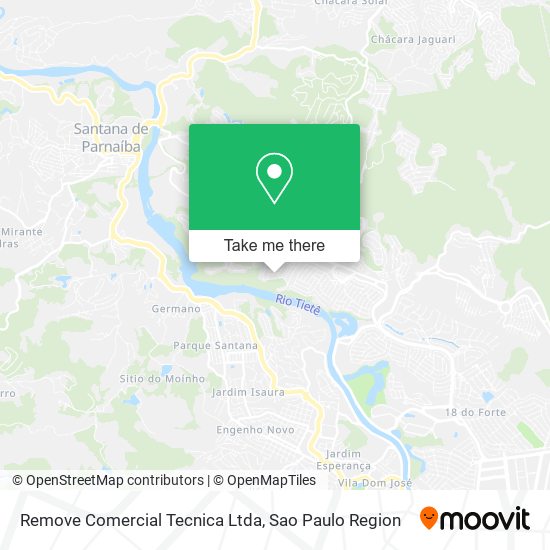 Remove Comercial Tecnica Ltda map