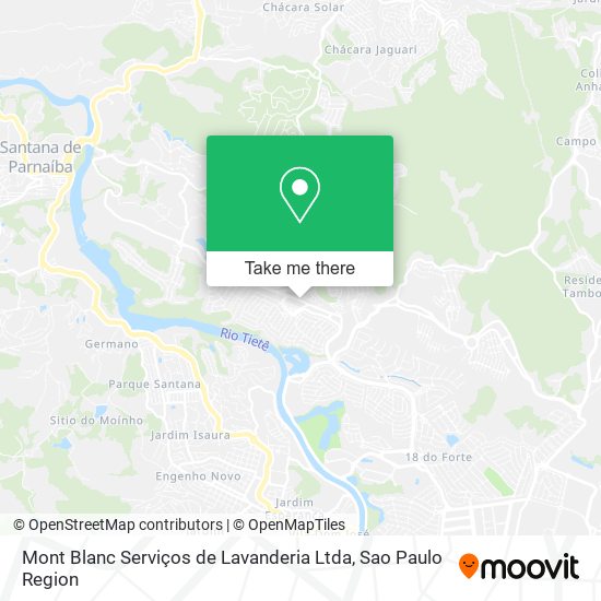 Mont Blanc Serviços de Lavanderia Ltda map