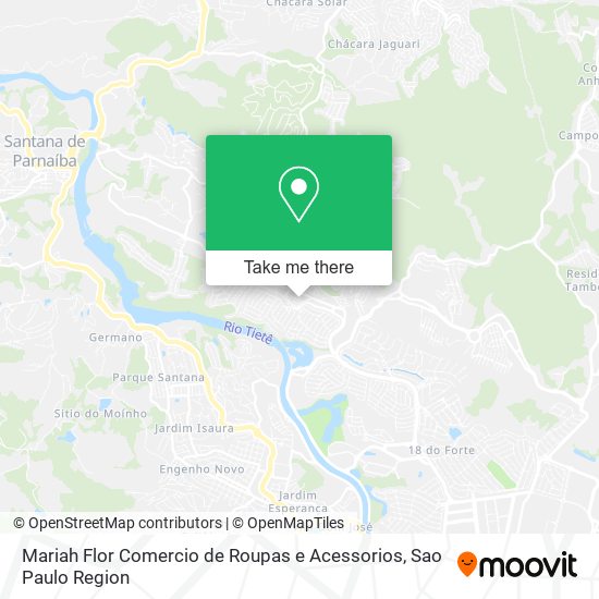 Mariah Flor Comercio de Roupas e Acessorios map