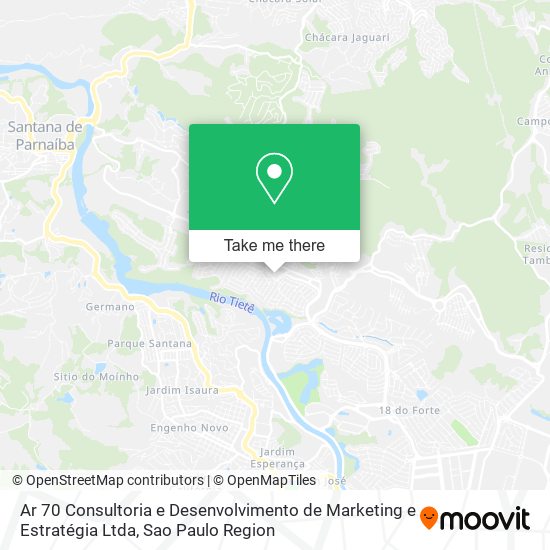 Ar 70 Consultoria e Desenvolvimento de Marketing e Estratégia Ltda map