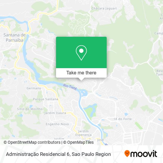 Administração Residencial 6 map