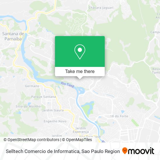 Selltech Comercio de Informatica map