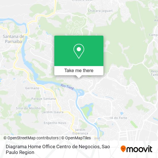 Diagrama Home Office Centro de Negocios map