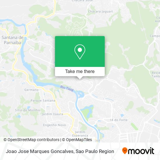 Mapa Joao Jose Marques Goncalves