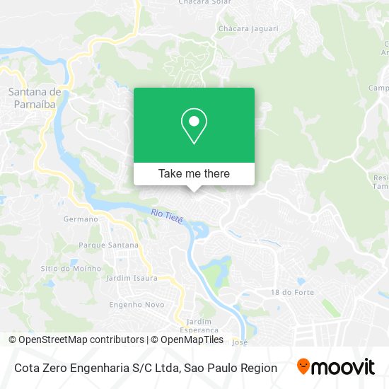 Cota Zero Engenharia S/C Ltda map