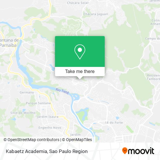 Mapa Kabaetz Academia