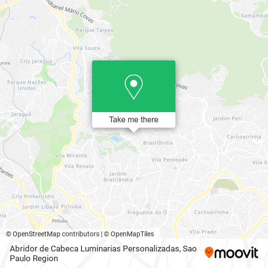 Abridor de Cabeca Luminarias Personalizadas map