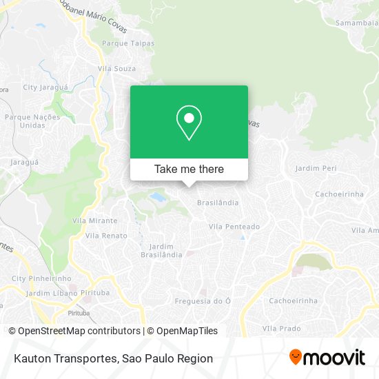 Mapa Kauton Transportes