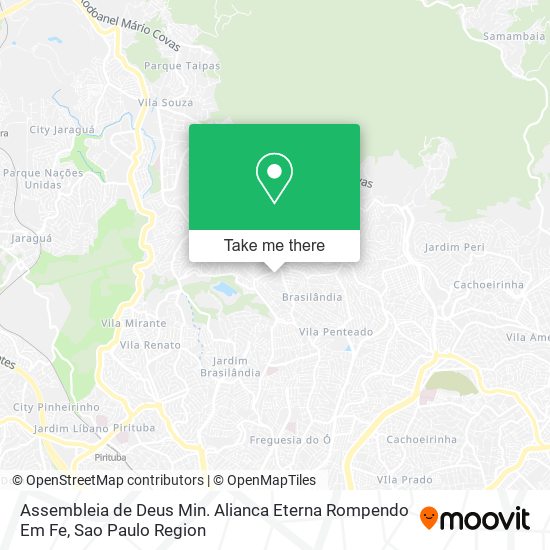 Assembleia de Deus Min. Alianca Eterna Rompendo Em Fe map