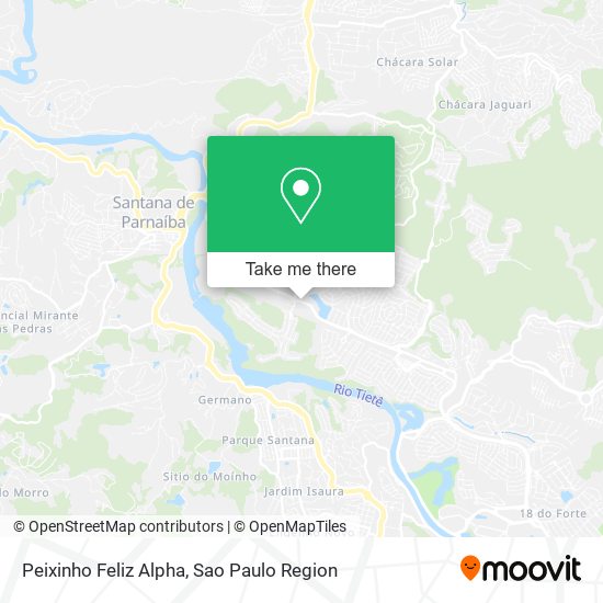 Peixinho Feliz Alpha map