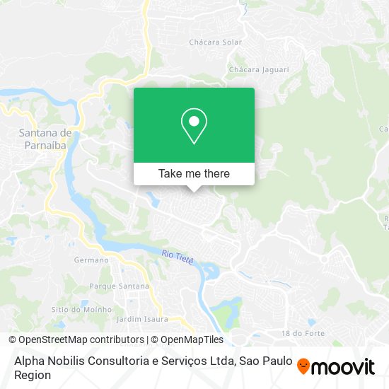 Alpha Nobilis Consultoria e Serviços Ltda map