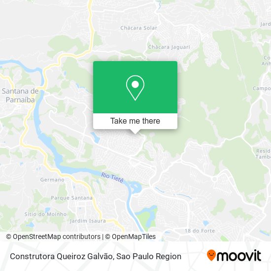 Construtora Queiroz Galvão map