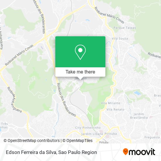 Edson Ferreira da Silva map