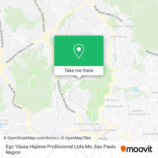 Egc Vijusa Higiene Profissional Ltda Me map