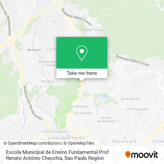 Escola Municipal de Ensino Fundamental Prof Renato Antônio Checchia map