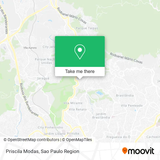 Priscila Modas map