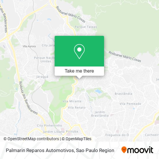 Palmarin Reparos Automotivos map