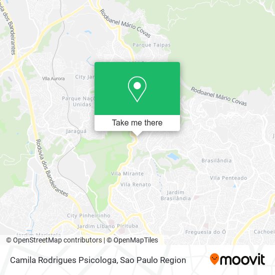Camila Rodrigues Psicologa map