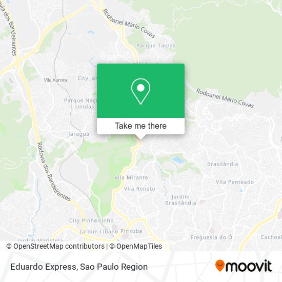 Eduardo Express map