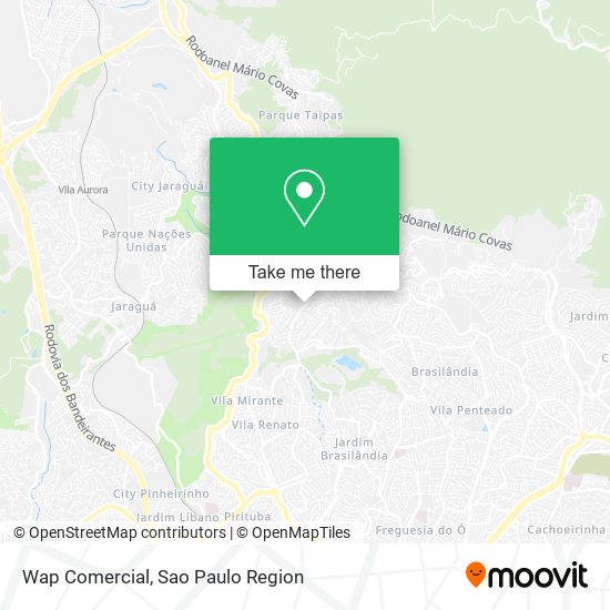 Wap Comercial map