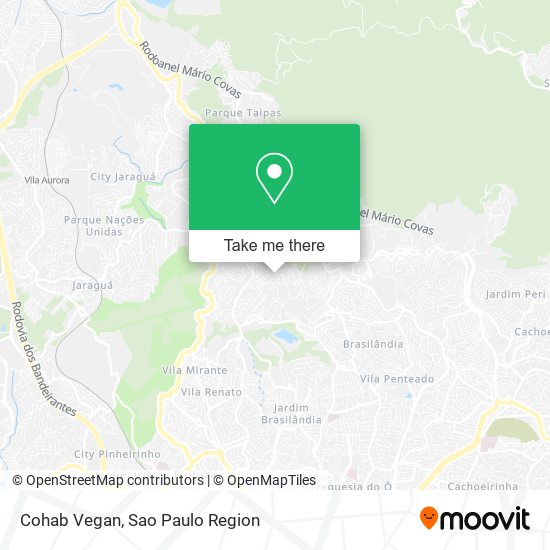 Cohab Vegan map