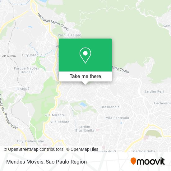 Mendes Moveis map