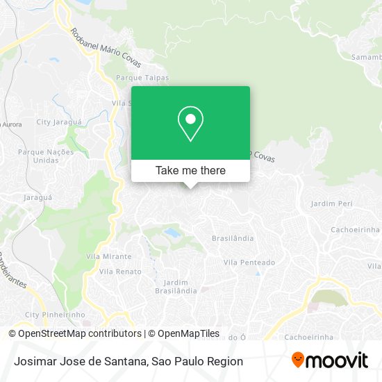 Mapa Josimar Jose de Santana