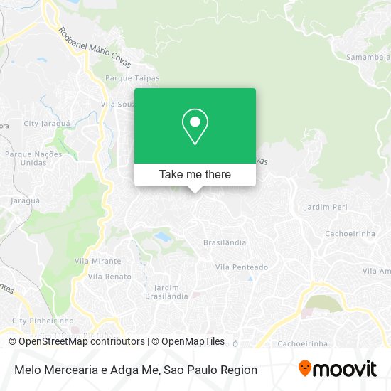 Melo Mercearia e Adga Me map