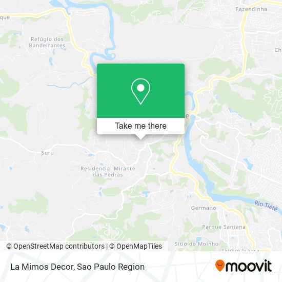 La Mimos Decor map