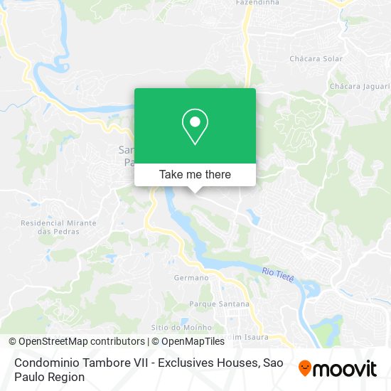 Condominio Tambore VII - Exclusives Houses map