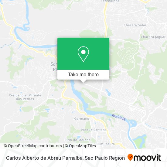 Carlos Alberto de Abreu Parnaíba map