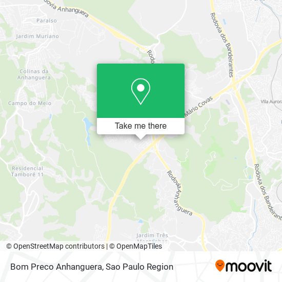 Bom Preco Anhanguera map