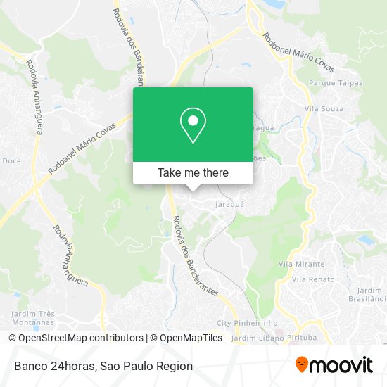 Banco 24horas map