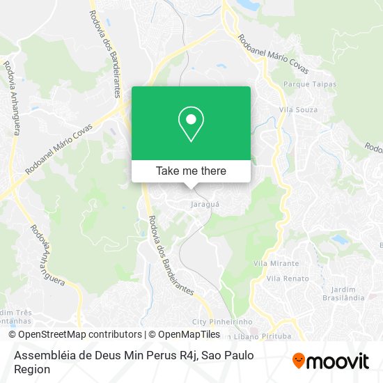 Mapa Assembléia de Deus Min Perus R4j