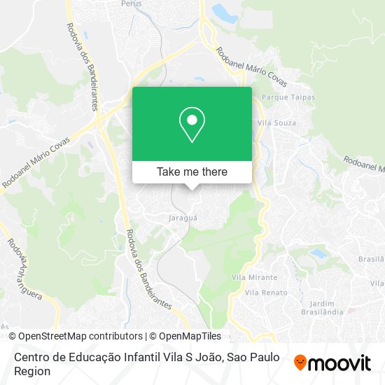 Centro de Educação Infantil Vila S João map