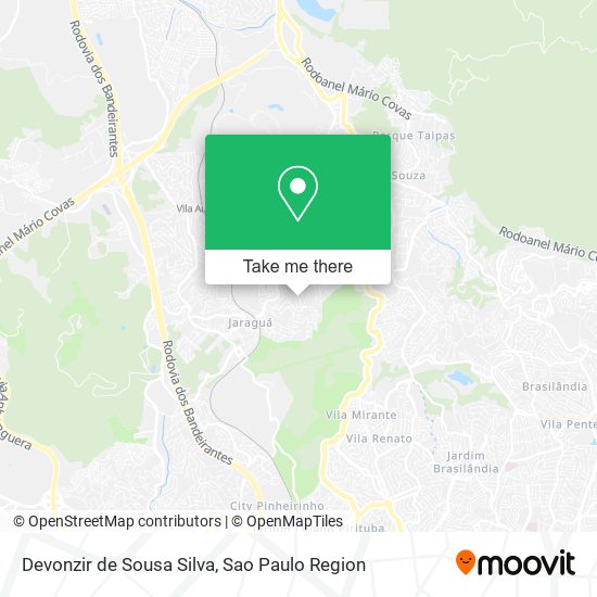 Devonzir de Sousa Silva map