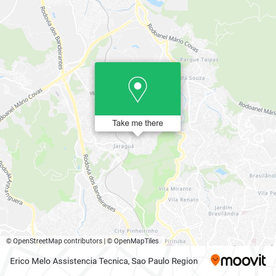 Erico Melo Assistencia Tecnica map