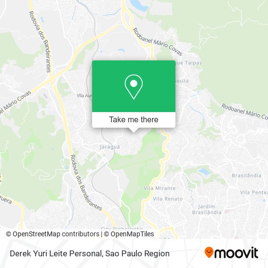 Derek Yuri Leite Personal map