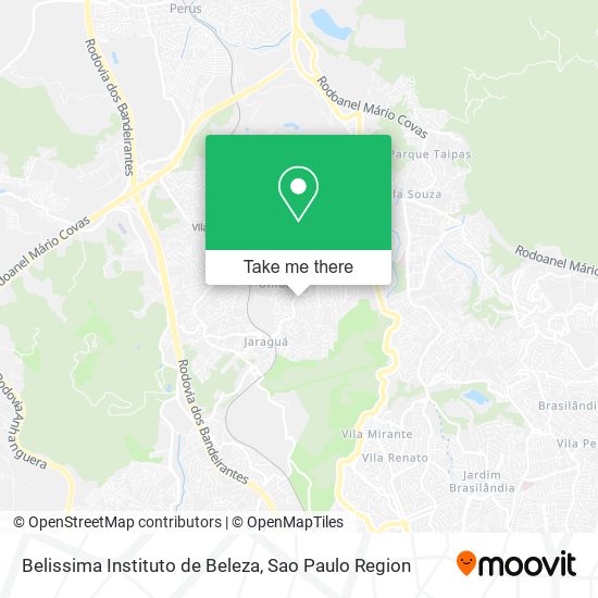 Belissima Instituto de Beleza map