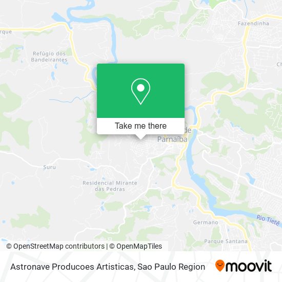 Astronave Producoes Artisticas map