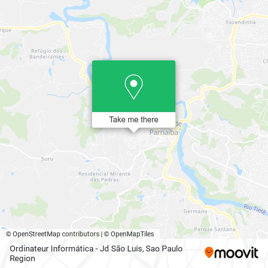 Ordinateur Informática - Jd São Luís map