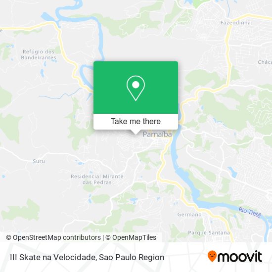 III Skate na Velocidade map