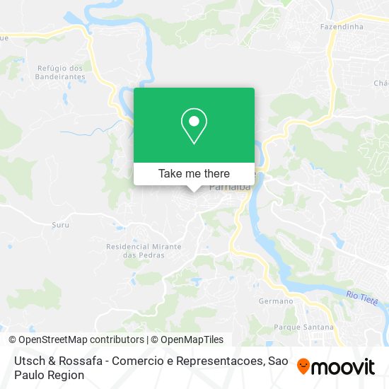 Utsch & Rossafa - Comercio e Representacoes map