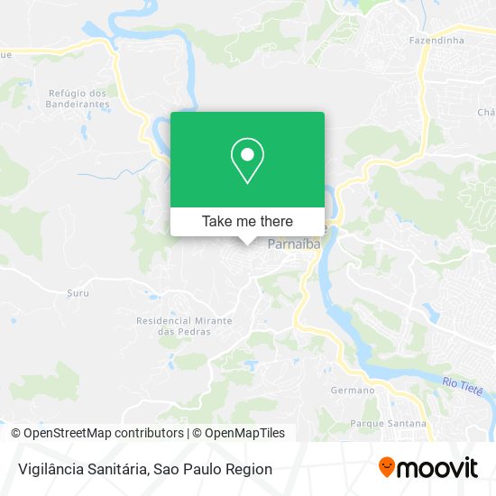 Vigilância Sanitária map