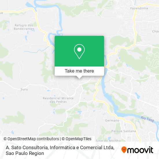 A. Sato Consultoria, Informática e Comercial Ltda map